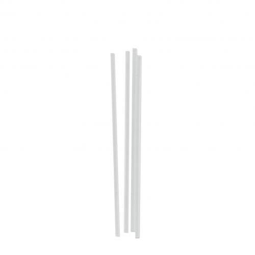 Slim Cocktail Straws 5.5" Clear, Case of 1000