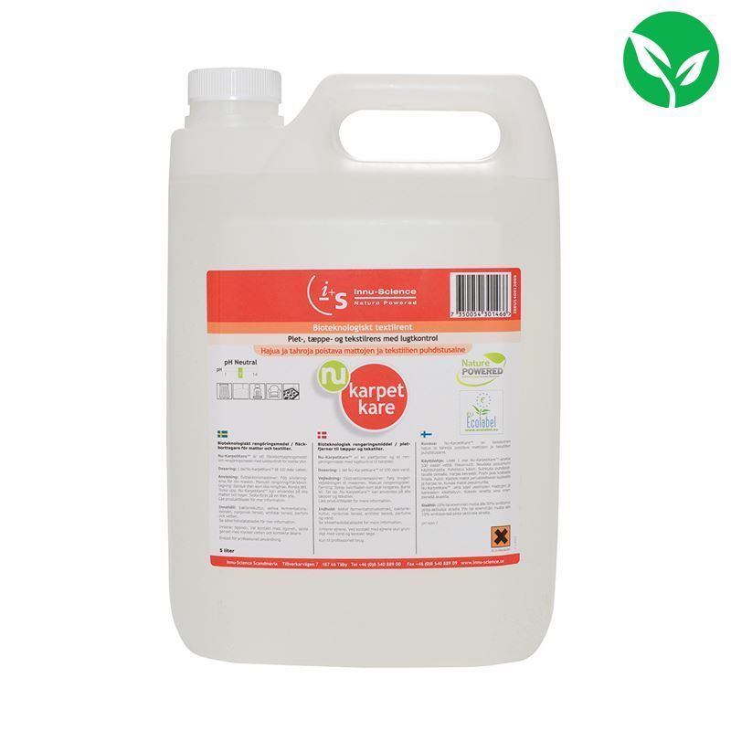 InnuScience Nu-Karpet Kare Carpet And Fabric Cleaner Concentrate, 5 Litre