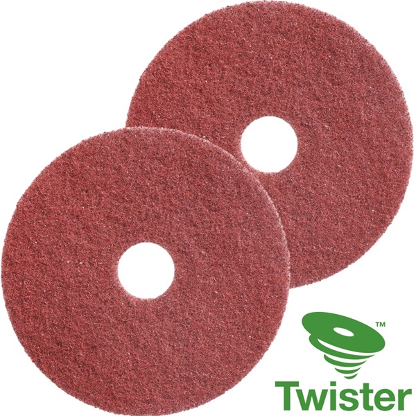 Twister Pad 12", Red - Pack of 2 - 211626