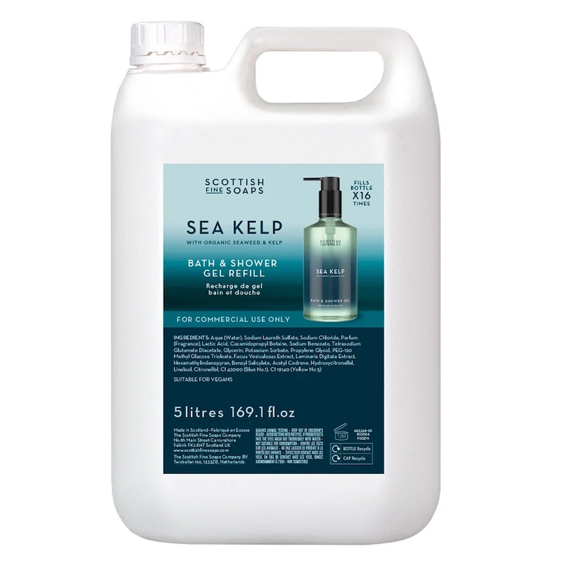Sea Kelp Bath & Shower Gel 5 Litre - Pack of 2