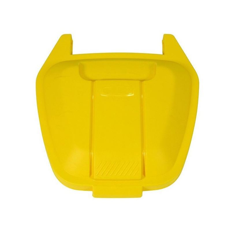 Rubbermaid R002219 Lid For Mobile Container - Yellow