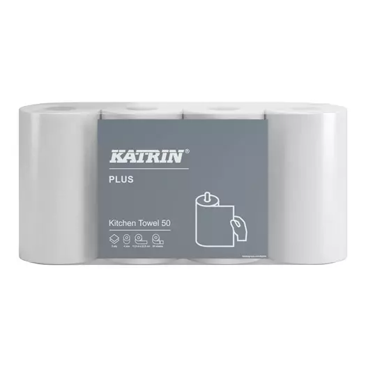 Katrin Classic 2Ply Kitchen Roll 50 Sheet (Pack of 32) - 47789