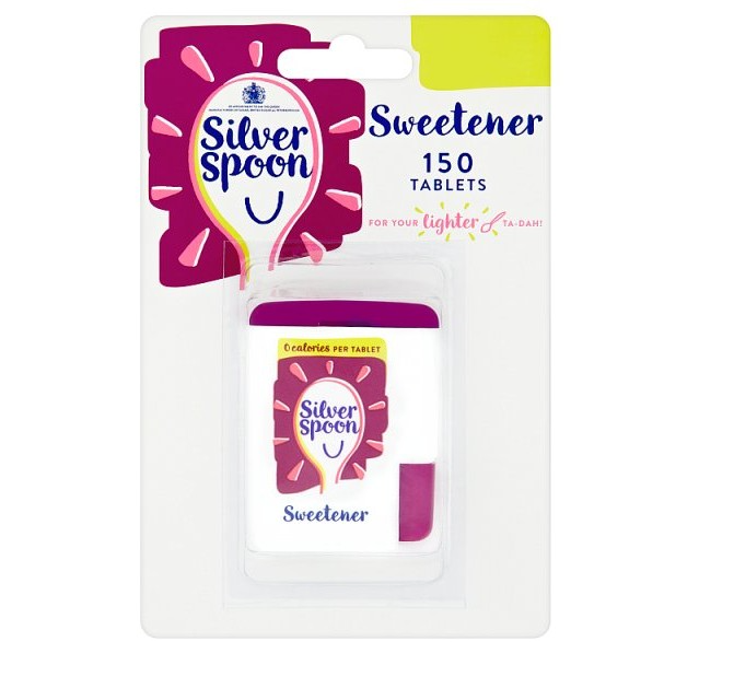 Silver Spoon Sweetener 150 Tablets, Case of 6