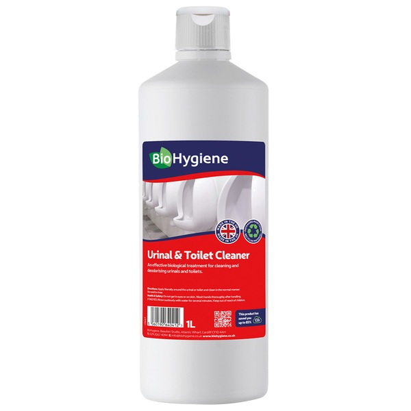 BioHygiene Urinal and Toilet Cleaner, Pack of 6 x 1 Litre - BH042