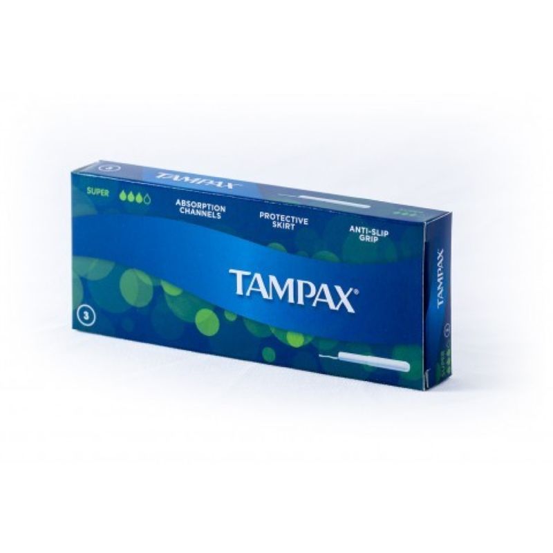 Tampax Super Tampons - 3 Pack