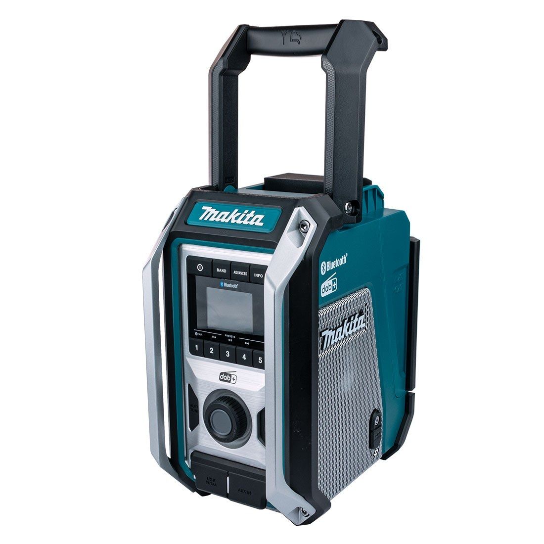 Makita Multi-Volt CXT/LXT AC DAB Plus Bluetooth Jobsite Radio - DMR115