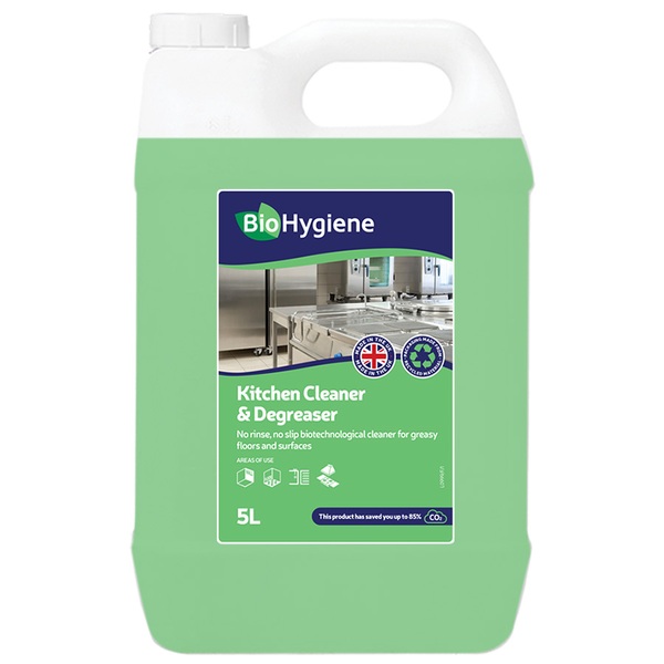 BioHygiene Kitchen Cleaner & Degreaser, 2 x 5 Litre - BH193