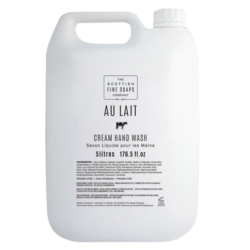 Crème Hand Wash Au Lait – 2 x 5L | Luxury Bulk Hand Soap