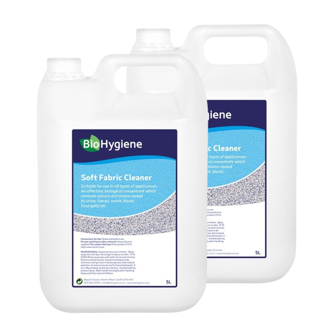 BioHygiene Soft Fabric Cleaner - 2 x 5 Litre, BH017