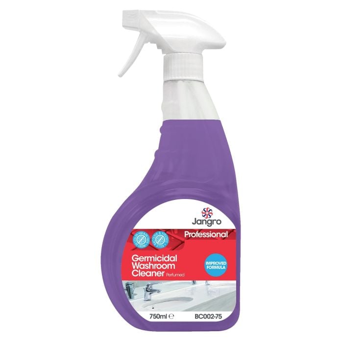 Jangro Professional Perfumed Germicidal Washroom Cleaner, 750ml - BC002-75