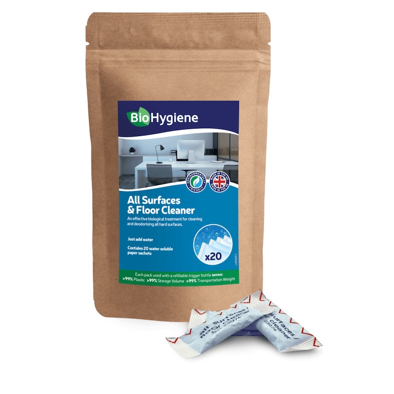 BioHygiene All Surfaces & Floor Cleaner Sachets (Pack 20)