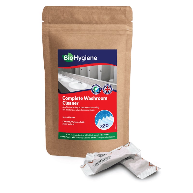 BioHygiene Complete Washroom Cleaner Sachets (Pack of 20)