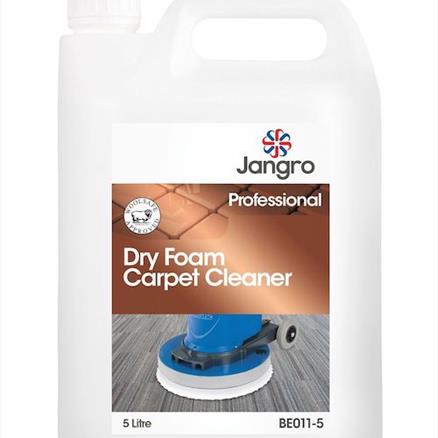 Jangro Dry Foam Carpet Shampoo/Cleaner - 5 Litre
