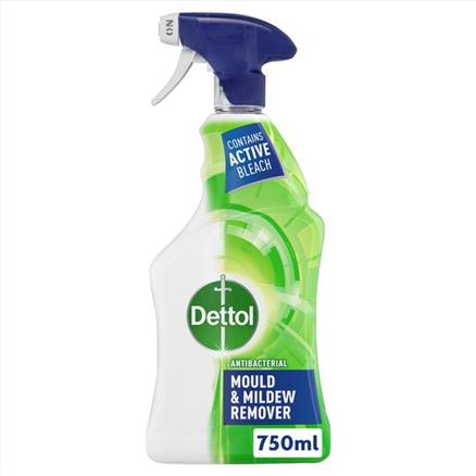 Dettol Antibacterial Mould & Mildew Remover Spray - 750ml, Pack of 6