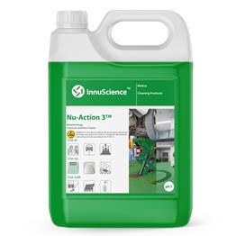 InnuScience Nu-Action 3 Concentrated Floor Cleaner & Degreaser - 5 Litre