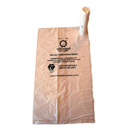 Cromwell Green Compostable Bin Liner - 10 Litre (Case of 1040)