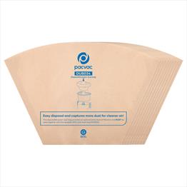PACVAC VELO DISPOSABLE PAPER BAG (PKT 10)
