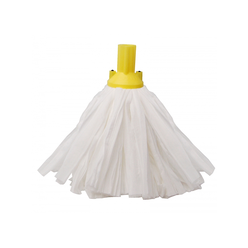 Exel Big White Paper Mop Head, Yellow - 102199 YELLOW
