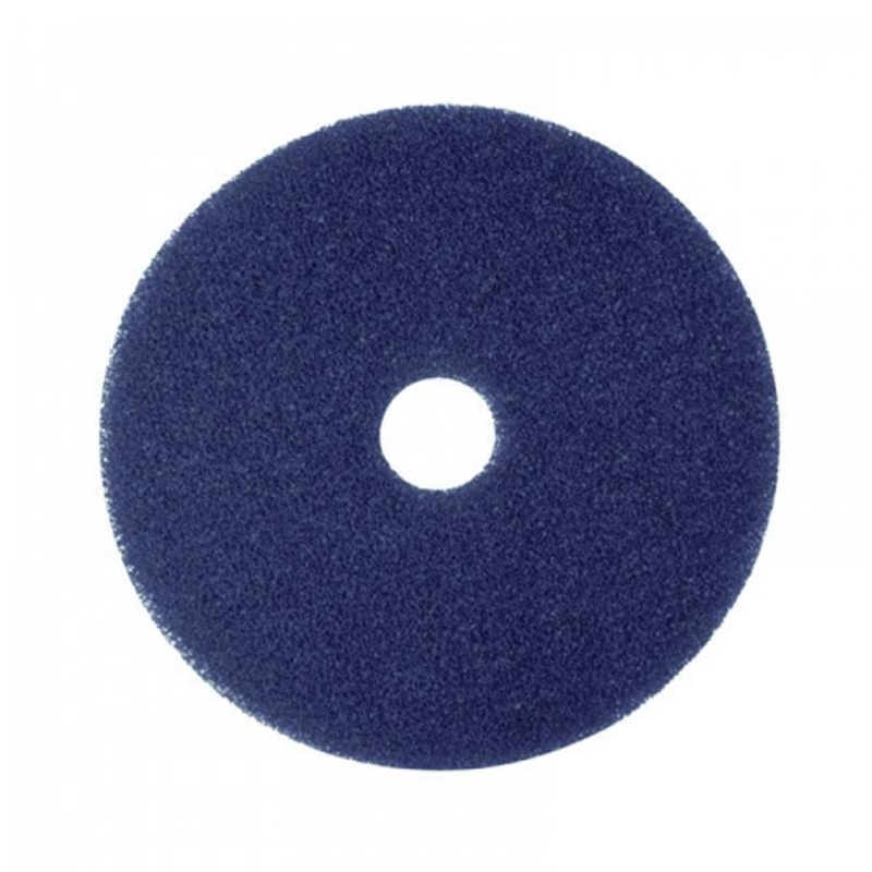 17" Blue Scotchbrite Premium Floor Pads - SBBU17