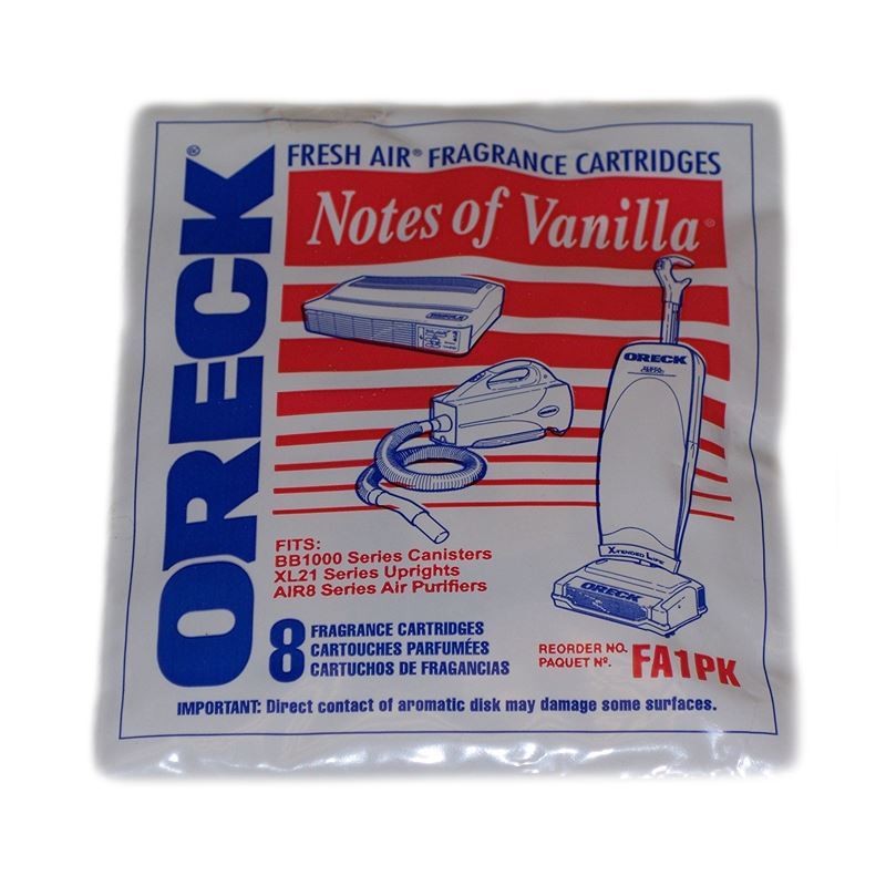 I-Vac Vanilla Scent Cartridge, Pack of 5