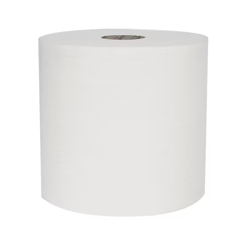 Raphael 2ply White Roll Towels, Case of 6 - RT2W200LP